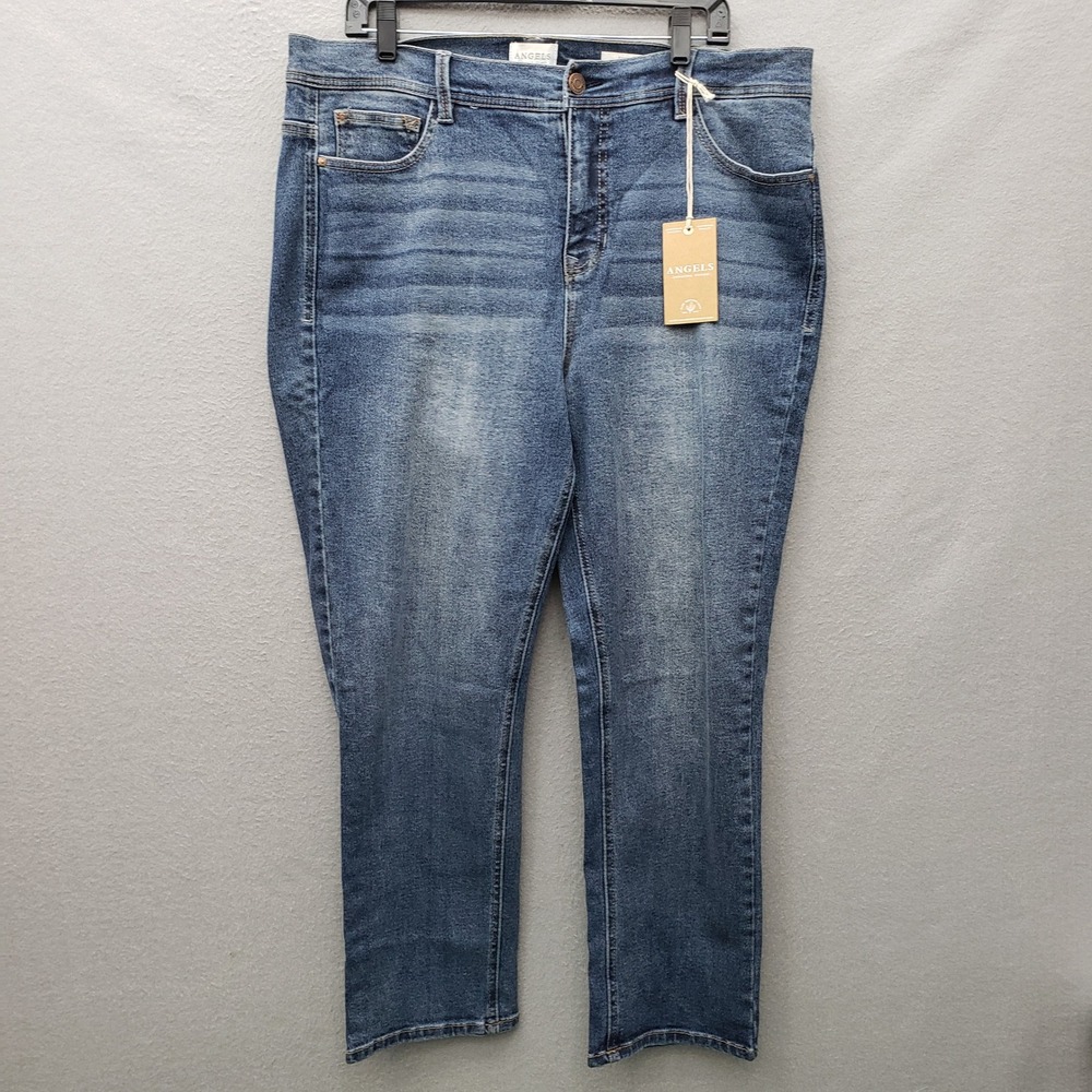 Angels Evervintage Slim Ankle Jeans Classic Stretchy Denim Closet Staple 16W NWT